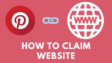 How to Claim Website on Pinterest