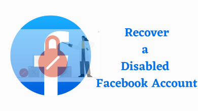How to Recover a Disabled Facebook Account