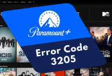 Paramount Plus Error Code 3205
