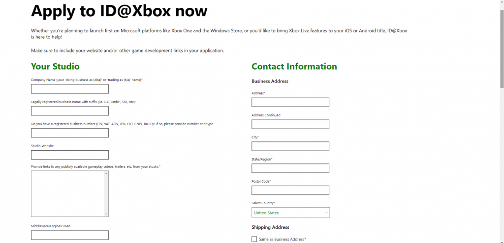 Xbox Developer mode