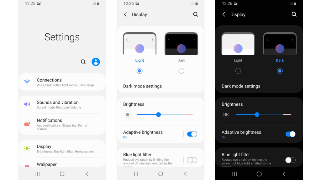 Enable Dark mode on Android