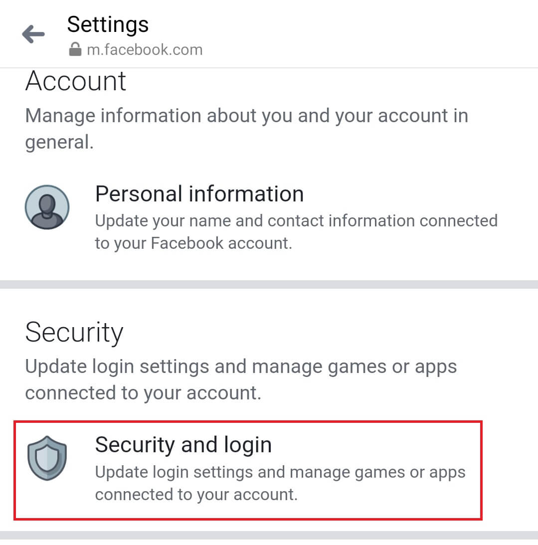 Security and Login