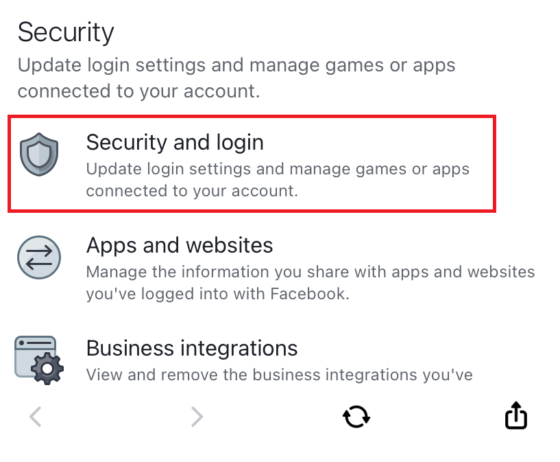 Change password on messenger (iPhone)