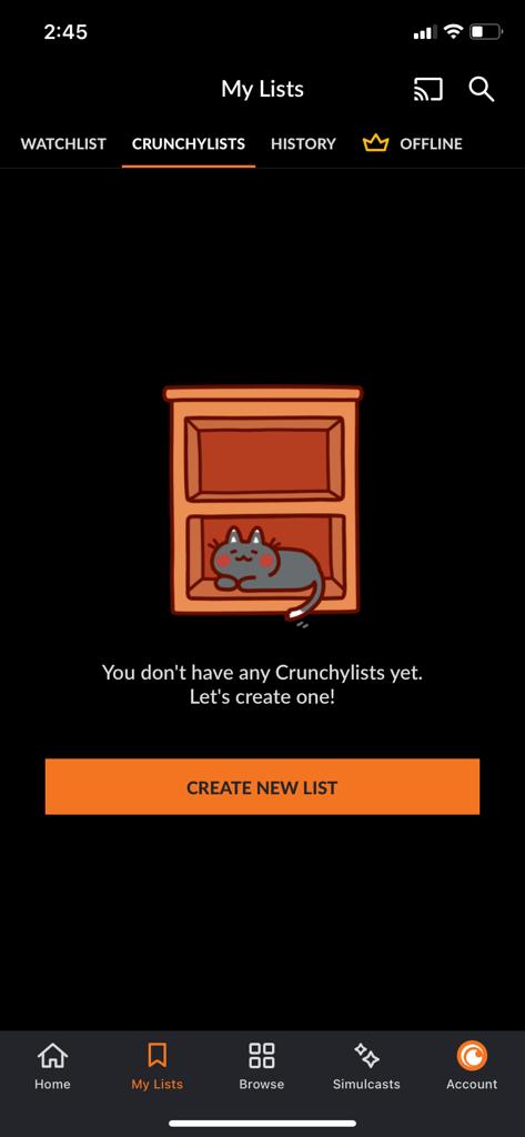 Crunchyroll smartphone app