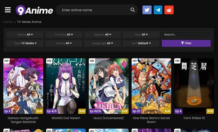 9Anime - Darkanime Alternative