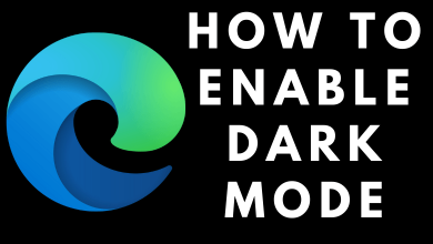 Edge Dark Mode
