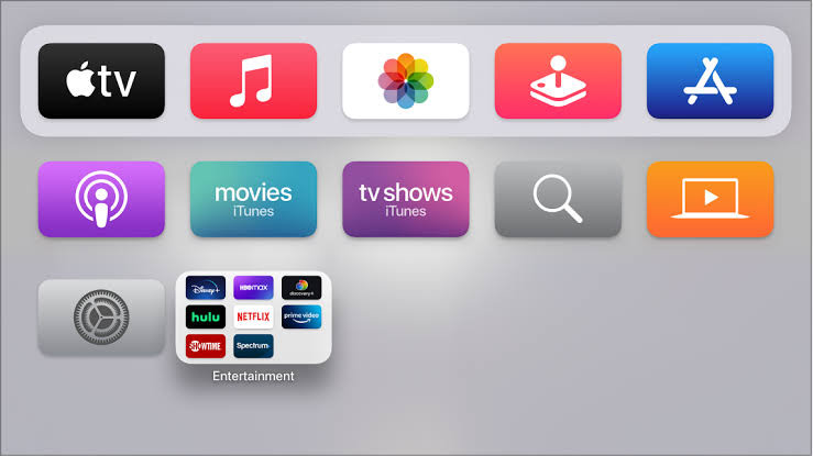 F1 on Apple TV-Click App Store
