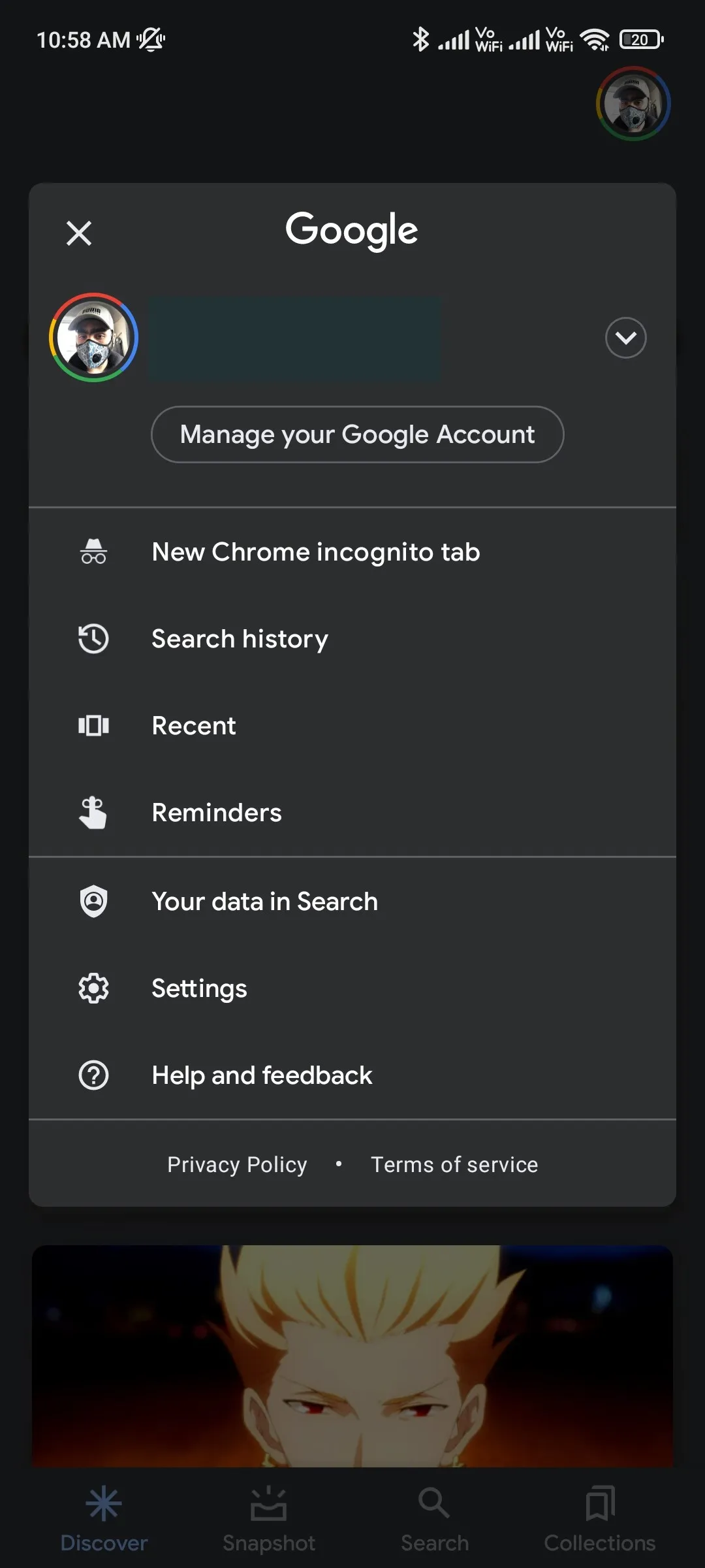 Browser Settings