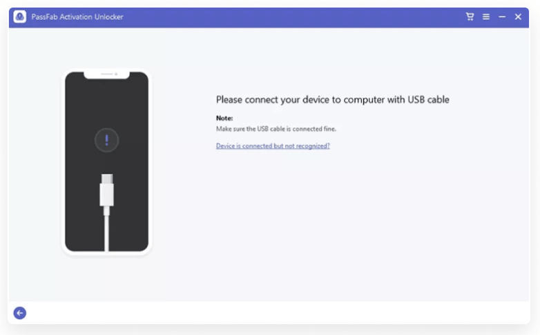 Connect your device to PC