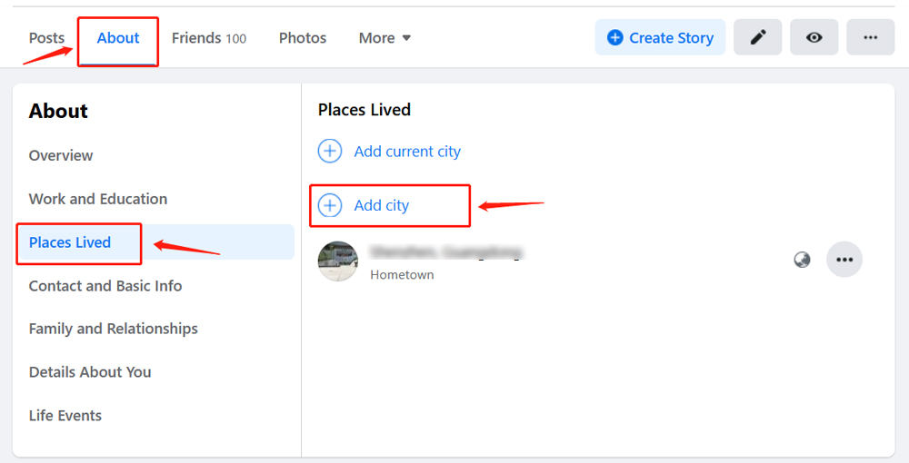 Current City for Tinder location changes using facebook

