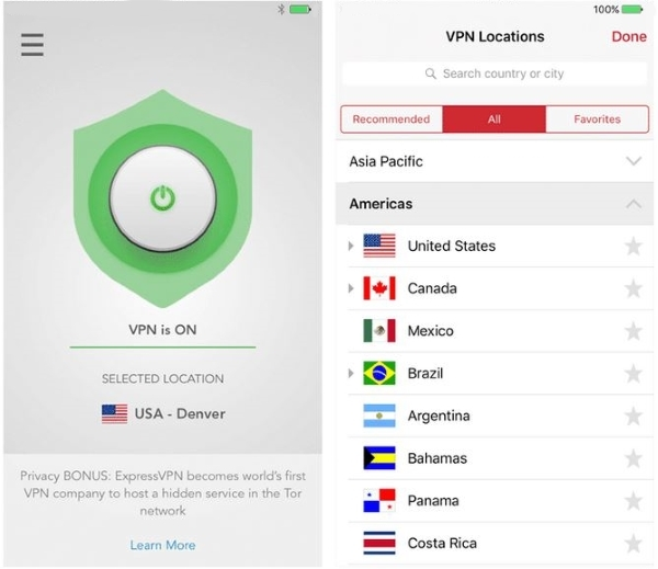 Express VPN - How to Change Location on Tinder