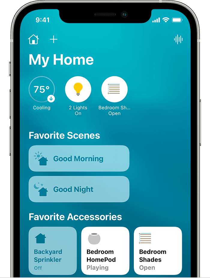 home app on iPhone