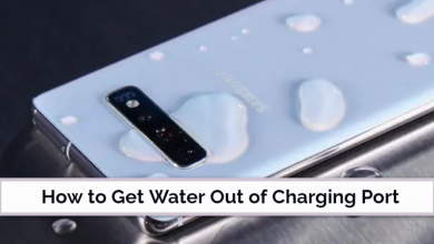 How to Get Water Out of Charging Port
