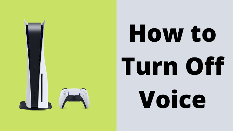 how to turn off voice in ps5 menu