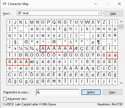 How to Type a with Accent