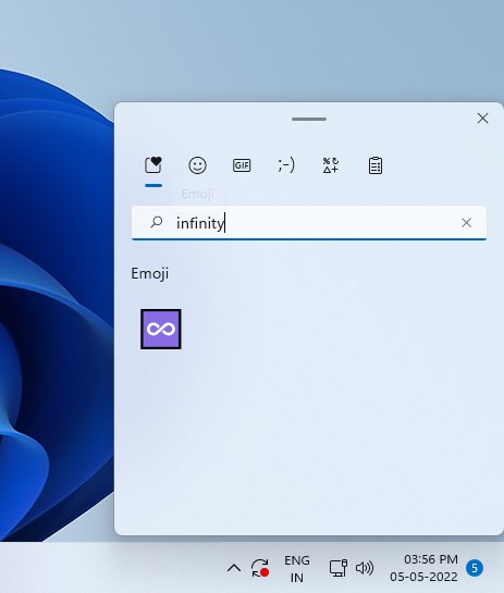 Emoji keyboard on Windows