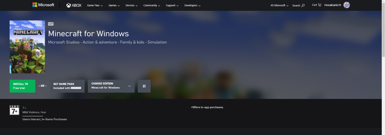 Minecraft Premium Account for Free