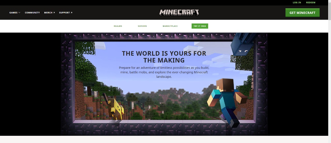 Minecraft - Try it free
