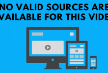 No Valid Sources Are Available For This Video