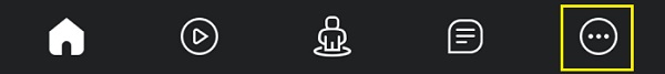 Enable Roblox Dark Mode on Android and iOS-Click three dots