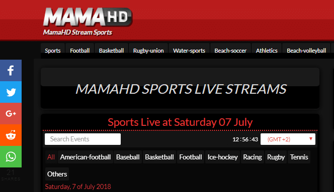 MamaHD homepage