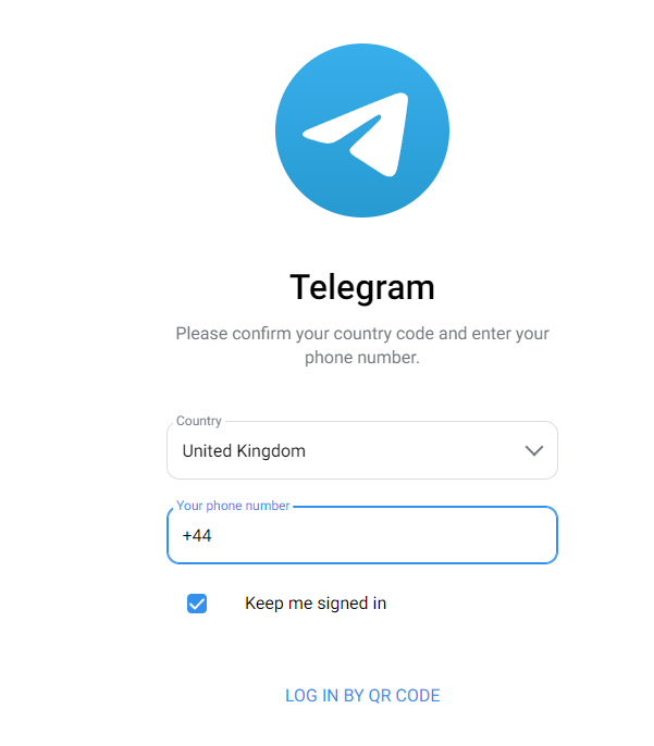 Telegram Web Version on Android TV
