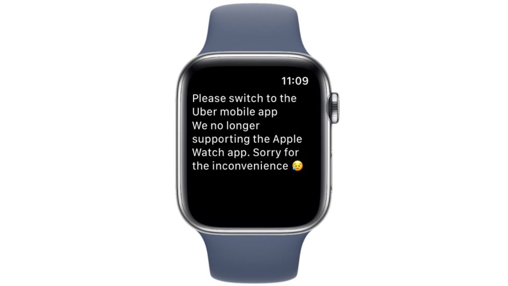 Uber on Apple Watch