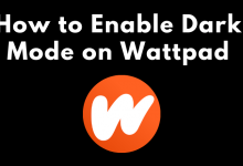 Wattpad Dark Mode