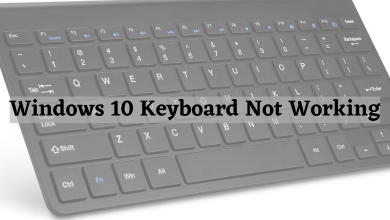 Windows 10 Keyboard Not Working