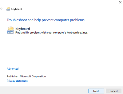 Fix Windows 10 Keyboard Not Working