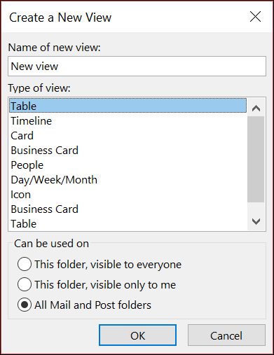 How to Change Outlook View