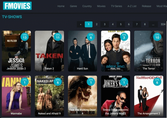 FMovies - home page