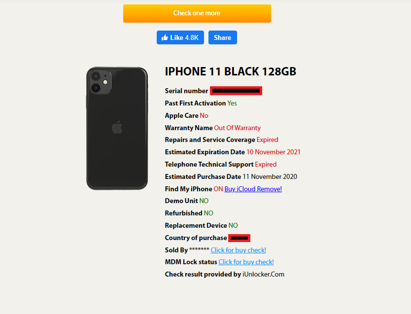 Use the iUnlocker Tool to know the age of your iPhone