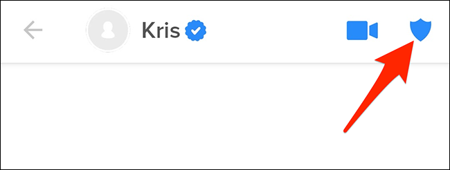 Sheild icon in Tinder - How To Block Someone On Tinder