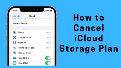 How to Cancel iCloud Storage Plan