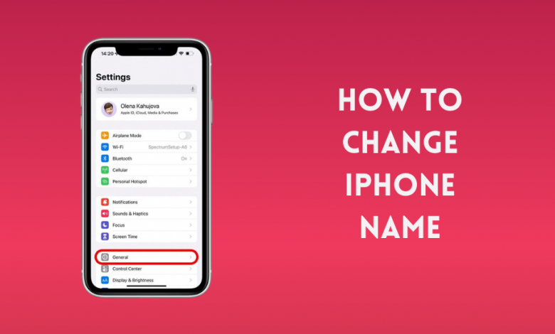 How to Change iPhone Name