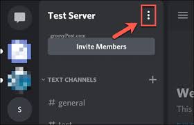 Three dot icon on server - How to Lock Roles on Discord