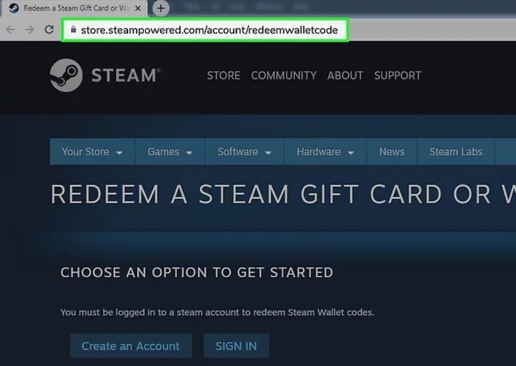 How to Redeem Steam Wallet Code