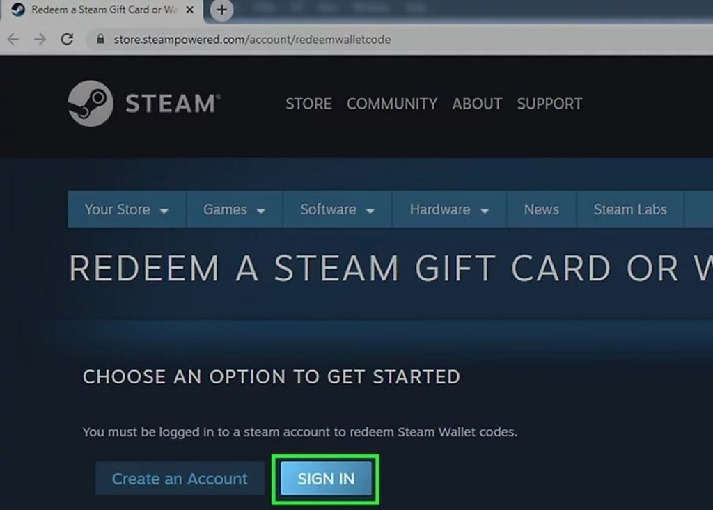 How to Redeem Steam Wallet Code