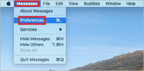 How to Sign out of Messages on Mac