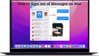 How to Sign out of Messages on Mac