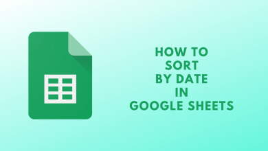 How to Sort by Date in Google Sheets