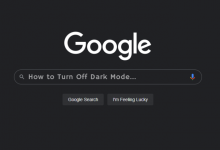 How to Turn Off Dark Mode on Google