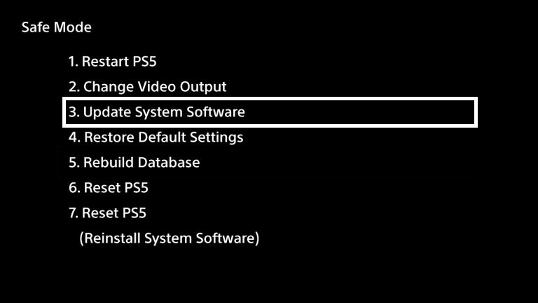 Update System Software