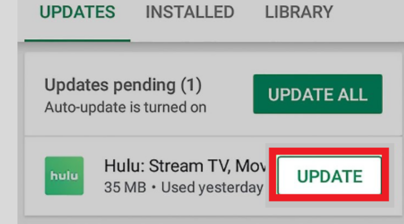 Hulu - update