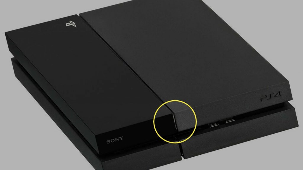 Power button on PS4