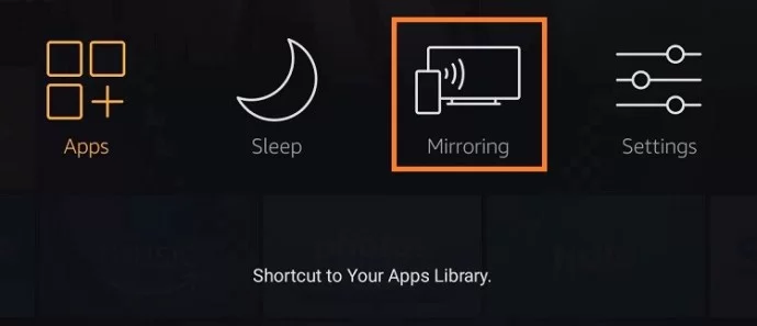 Mirroring opiton on Firestick