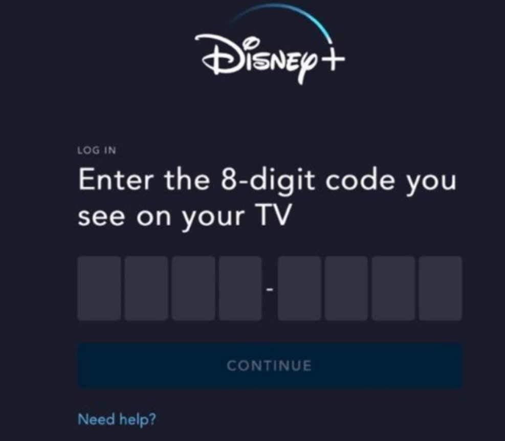 Activating Disney Plus