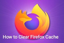 Clear Firefox Cache