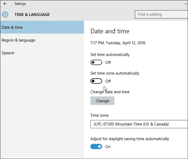 Method to Change Date & Time in Computer